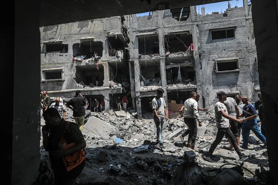 Los muertos en Gaza por ataques de Israel superan ya los 55.000, según las autoridades de la Franja