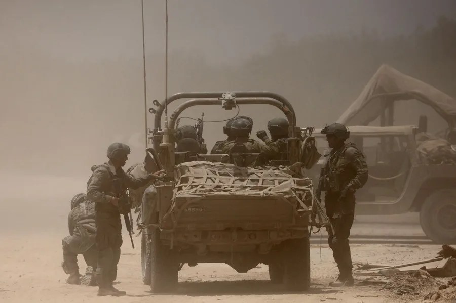 Mueren siete soldados israelíes en una explosión en el sur de Gaza
