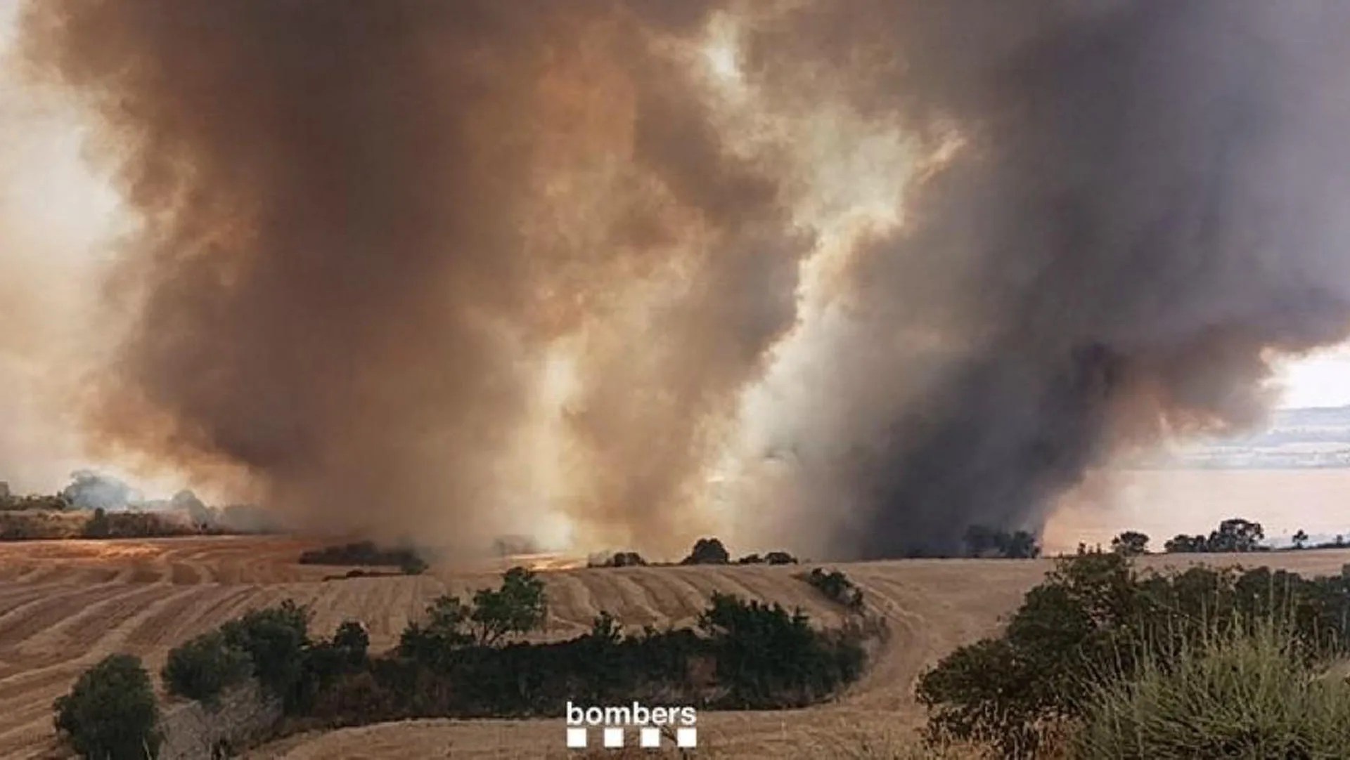 El primer gran incendio forestal del año deja 2 muertos y 6.500 hectáreas quemadas en Lleida
