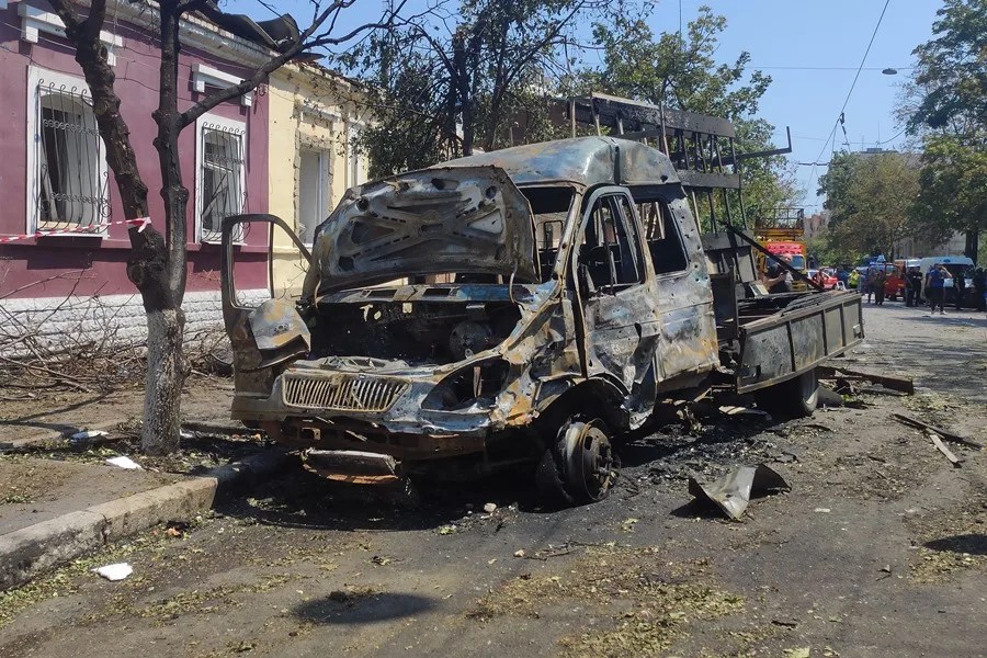 Ucrania anuncia un ataque masivo ruso con 574 drones y 40 misiles