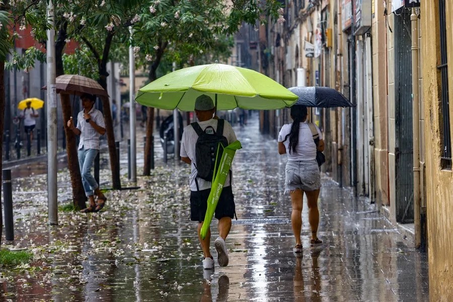 Navarra y País Vasco en alerta naranja por lluvias fuertes junto con Cantabria en amarillo