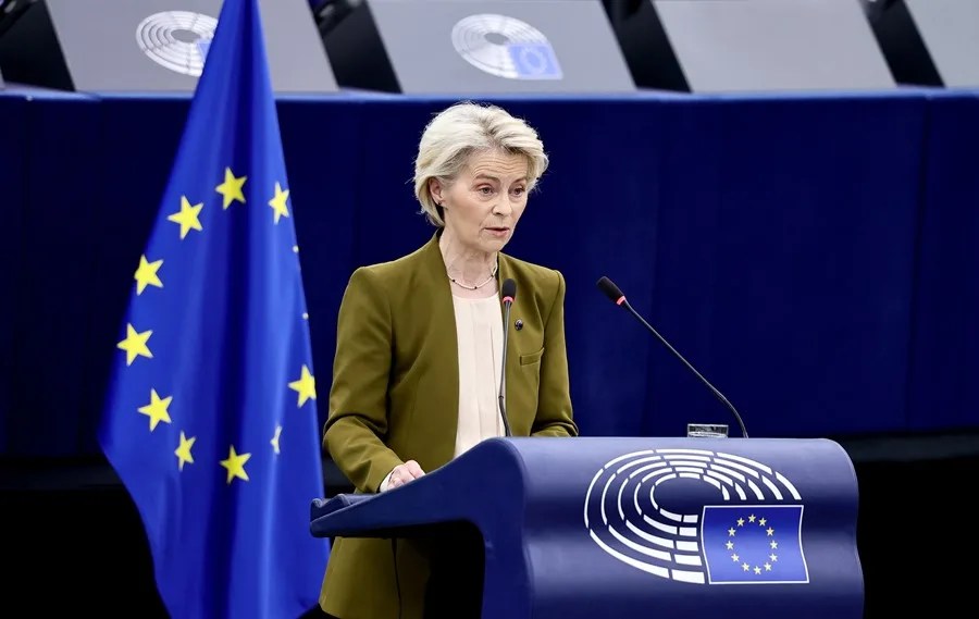 Von der Leyen anuncia 6.000 millones de euros para crear una «alianza de drones» con Ucrania