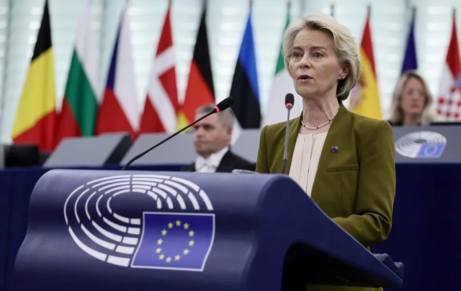 Von der Leyen endurece su tono contra Israel