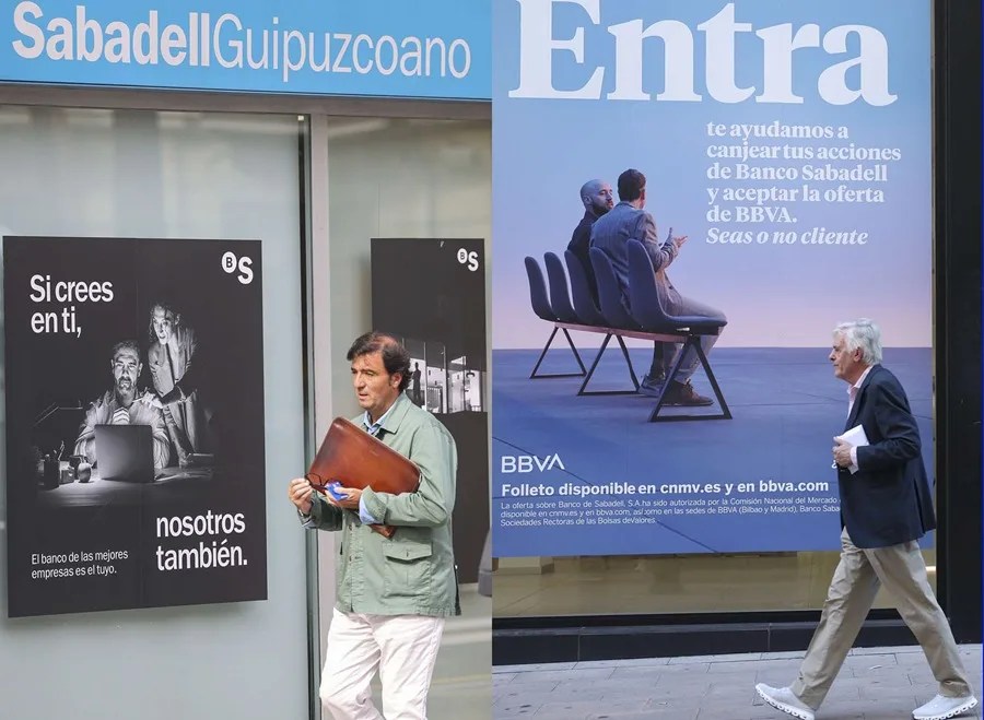 Los accionistas del Sabadell tienen hasta el viernes para aceptar la oferta del BBVA