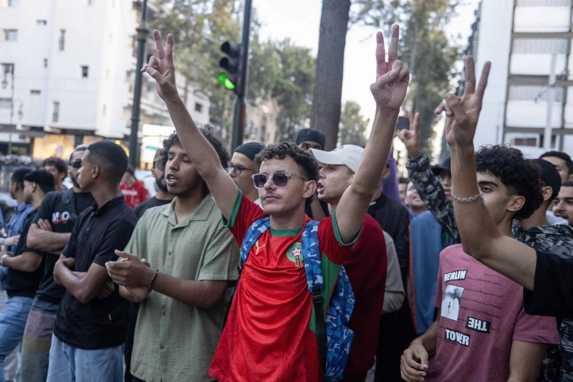 Los manifestantes en Marruecos exigen la salida del gobierno y éste propone el diálogo