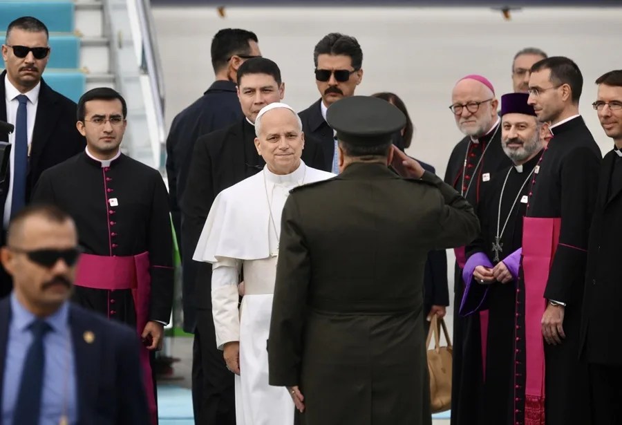 El papa León XIV inicia en Ankara el primer viaje internacional de su pontificado
