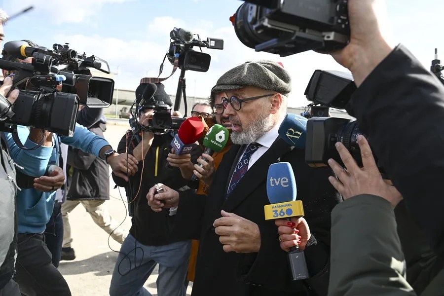 Santos Cerdán sale de la prisión de Soto del Real después de cinco meses