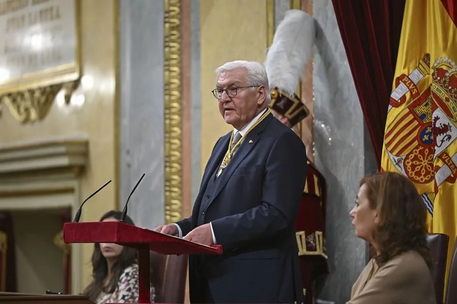 Steinmeier alerta en su visita de Estado a España sobre los extremismos que atacan los pilares de Europa