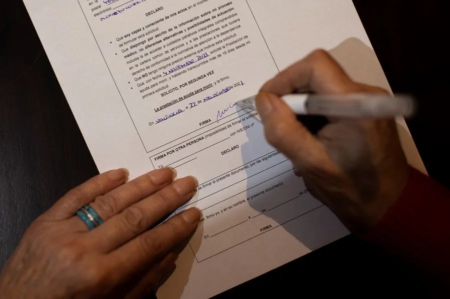 La justicia descarta de nuevo frenar la eutanasia de Noelia, horas antes de practicarse