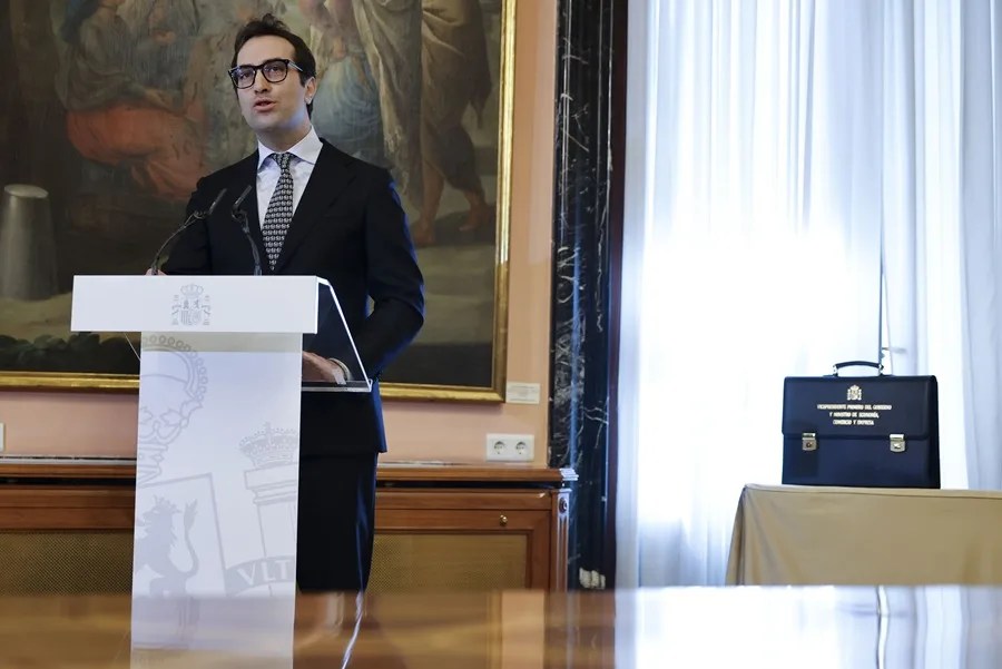 Carlos Cuerpo: «Voy a seguir tendiendo la mano, intentando llegar a acuerdos»