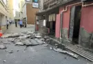 Varios heridos y atrapados por el derrumbe en un centro comercial tras el terremoto de 7,1 en Japón