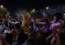 Un muerto Ciudad Rodrigo al derrumbarse una fuente en las celebraciones del Mundial