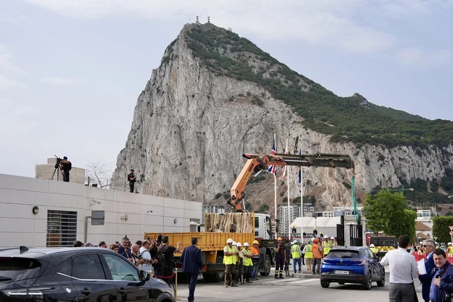Trabajadores transfronterizos en Gibraltar: «Primer día que voy a llegar a tiempo»