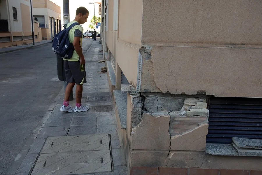 Seis terremotos marcan la noche de la Vega de Granada, cinco sentidos por los vecinos