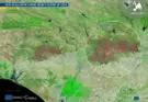 Extinguido el incendio de Niebla (Huelva) después de 15 días y 33.000 hectáreas quemadas