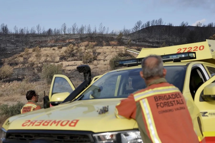 El incendio de Segorbe (Castellón) calcina 633 hectáreas y moviliza 25 medios aéreos