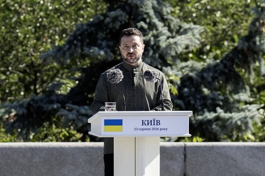 Zelenski en el Día de la Independencia: Ucrania “no es una víctima, sino un guerrero”