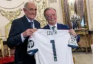 Florentino Pérez traslada a Ceuta el apoyo del Real Madrid y pide recuperar la normalidad