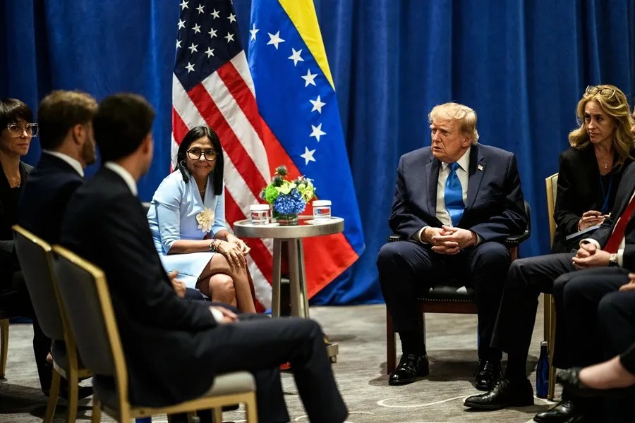 Delcy Rodríguez califica de histórica su reunión con Trump y le agradece su «respaldo»