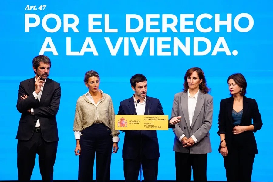 PSOE y Sumar acuerdan dos decretos de vivienda y buscan apoyos de cara al viernes