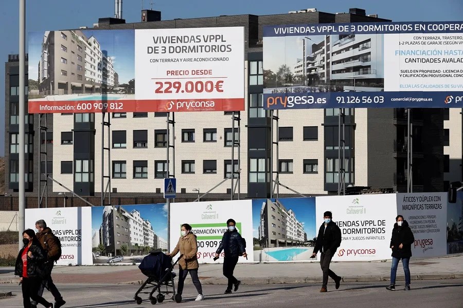 La vivienda sube un 12,5 % en el segundo trimestre y bate otro récord con 2.355 euros/m2