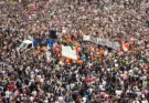 El clamor por una huelga general marca en Madrid la manifestación por la vivienda