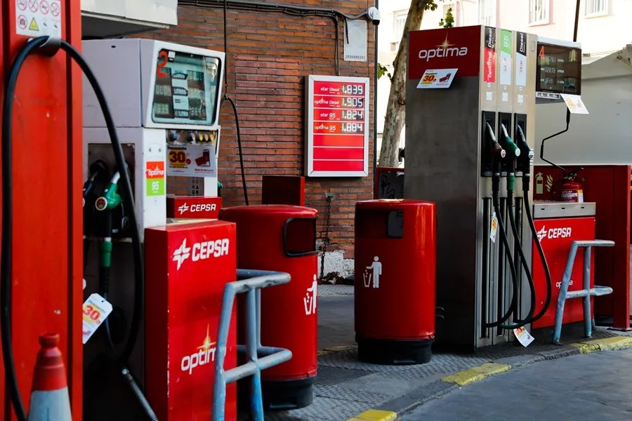 Los combustibles se disparan casi un 28 % en septiembre y empujan la inflación en España al 4,9 %