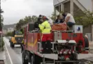 Trece carreteras cortadas en la Comunidad Valenciana y Andalucía por la dana Adam, que este martes descargará sobre Cataluña