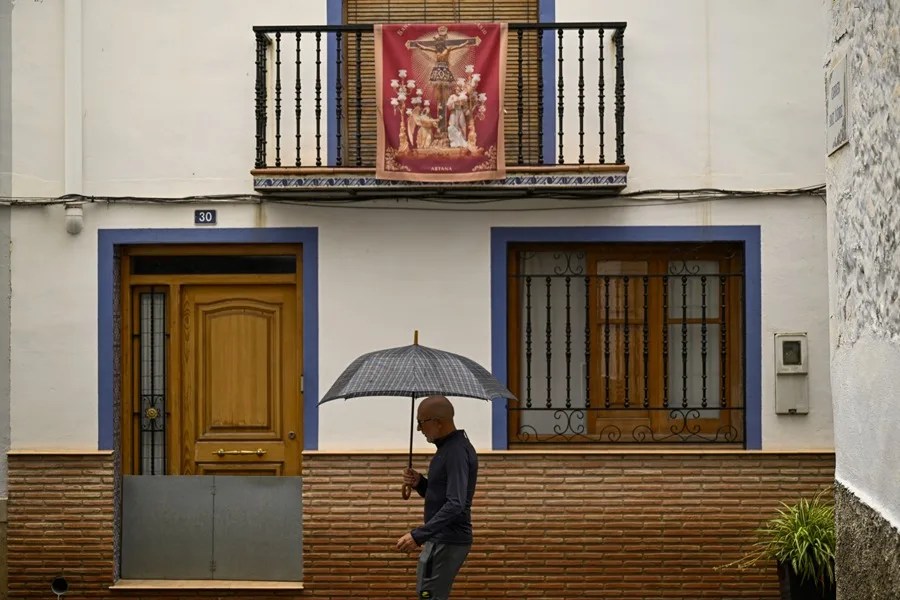 Más de 200 litros de lluvia en el Mediterráneo por tiempo muy adverso que se ha suavizado