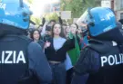 Miles de jóvenes protestan en Milán por los precios y el despliegue policial de Meloni