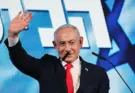 El bloque de Netanyahu lidera el escrutinio en Israel con 55 escaños frente a los 49 de la oposición